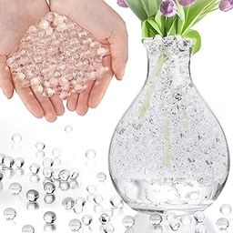 Firstly Traders 100 Grams Clear Water Gel Jelly Beads, Vase Filler Beads, Non Toxic Water Beads for Soilless Planting, Wedding Centerpiece, Floral Arrangement, Vase Filler-image-50