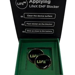 LifeX Anti Radiation & Protection Chip for Mobile, EMF Blocker, Non-Toxic, Highly Durable (Pack of 2)-image-2