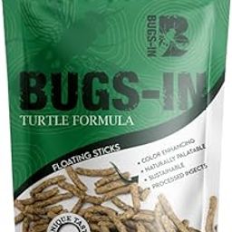 Turtle Formula Floating Sticks, Sustainable and Processed Insects, 100g Pack-image-55