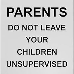 Parents Do Not Leave Your Children Sign, 8.5 x 11 in" OSHA Compliant Swimming Pool Spa Sign, Weatherproof Plastic, UV resistant & Easy-to-Read Signage-image-93