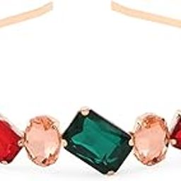 Multicolor Rhinestones Embellished Contemporary HairBand For Women-ZPFK14504-30