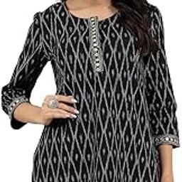 Maternity Feeding Top with Zip for Women | 100% Rayon Pre & Post Pregnancy Printed Top for Pregnant Woman | Nursing Top for Easy Breastfeeding for Mothers-image-9