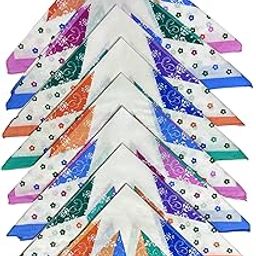 Premium Cotton Handkerchiefs - 13 * 13 Colorful Prints for Women/Girls (Pack of 08, Multicolor. Designs Will Vary as per Availability-3