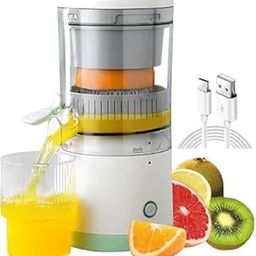 KAYORA Multifunctional Electric Juicer Orange Squeezer Citrus Press Lemons, Portable USB Charging Electric Juicer Wireless Fruit Juicer High Juice Yield Direct for Kitchen, Travel-image-47