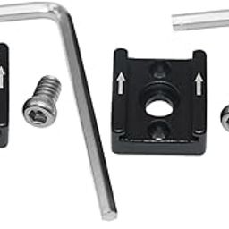 Gadpiparty 2-Pack Metal Cold Shoe Flash Adapter Mount for Camera Hot Shoe Converter-image-80