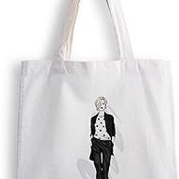 Canvas Tote Bags for Women, College Bag for Girls, Tote Bag for Shopping, Travel & Beach Bags for Women - Women - D No - 118-image-79