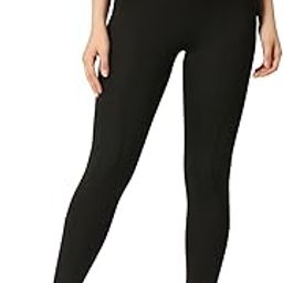 Polyester Spandex Skinfit Ankle Length High Waisted Pant - Tights-image-31