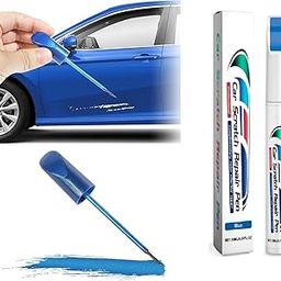 Car Touch Up Paint Pen Blue, Car Scratch Remover Fix Colors Auto Car Coat Paint Pen Touch Up Scratch Clear Repair Remover Remove Tool (Blue)-27