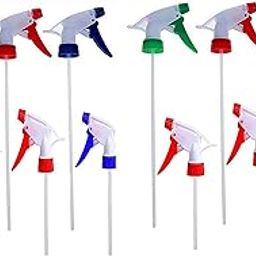 Bottle Spray Gun/Trigger Steam Sprayer Gun For Plants Garden Water/Pesticide/Sanitizer/Adjustable Spray /(Multi- Color Pack Of 12 No)-picture-26