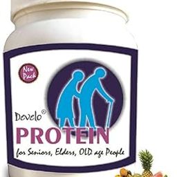 Develo Protein Powder for Seniors, Elderly & Old Age People, Men & Women - 1kg Mixed Fruit-21