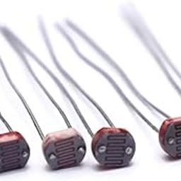 Electronic Spices 10PCS Photoresistor LDR CDS 5mm Light-Dependent Resistor Sensor-image-13