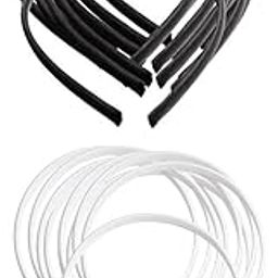 LICHTS®20pcs Women Girls Satin Plain Headband Alice Ban Hair Band DIY |Clothing, Shoes & Accessories | Womens Accessories | Hair Accessories|20 Pieces Hair Bands-image-56