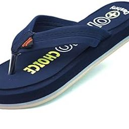 Men's Blue Orthopaedic Slippers-image-17