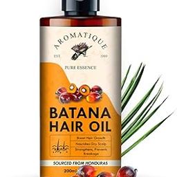 Aromatique Pure Batana Oil For Hair Growth By Dr Sebi Sourced From Honduras, Cold Pressed Oil, Derived from palm nut oil for Hair & Skin (200 ML)-image-30