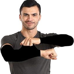 UV Sun Protection Unisex Arm Sleeves for Summer - UPF 50 - Arm Cover for tanning and sunburn protection - 1 Pair-44