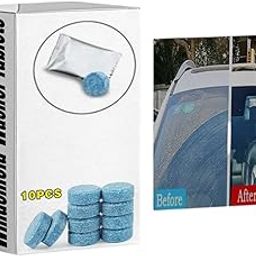 AutoWhrib Car Accessories 10PCS/1Set Car Wiper Detergent Effervescent Tablets Washer Auto Windshield Cleaner Glass Wash Cleaning Compact Concentrated Tools-picture-15