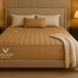 VILSON Elight Pocket Spring & Memory Foam Mattress|Comfort with Back Support, Motion Isolation & Anti-Sag Technology|Soft & Responsive Feel|Durable & Breathable Build|10 Years Warranty (78X72X10 Inch)-image-56