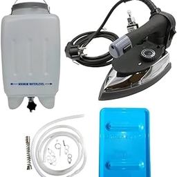 Silver Star Steam Iron 1800W 220V Industrial Electric Steam Iron with Teflon Shoes Es-300L, 4.0 L Water Tank | Heavy Duty for Tailoring, Dry Cleaning, and Commercial Use-image-14