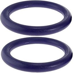 ATORSE 1 Pair Gymnastic Rings Gym Fitness Arm Muscle Strength Cross Training Blue-picture-2
