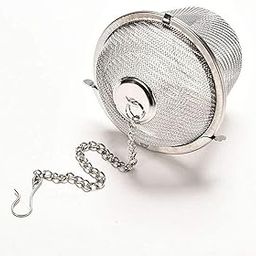 Tea Strainer Infuser for Loose Tea - Stainless Steel Tea Diffuser for Tea, Coffee, Seasonings, Spices (Round)-28