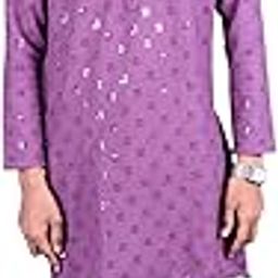 Men Purple Colour Kurta Pajaama-image-90
