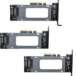 Merishopp 3X PCI-E 3.0 4X to U.2 SFF-8639 Expansion Card PCI-E/SATA/SAS for Desktop PC | Computers/Tablets & Networking | Computer Components & Parts | Interface/Add-On Cards-image-1