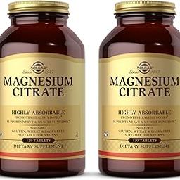 Solgar Magnesium Citrate 120 Tablets (pack of 2)-11