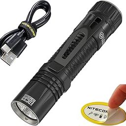 Nitecore EDC33 4000 Lumen Compact EDC Flashlight, USB-C Rechargeable, High Lumen Throw and Flood Beam-35