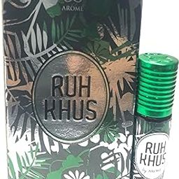 Arome Ruh Khus Attar Perfume For Men Women I Non Alcoholic Roll On Attar I Usable For Gift I Long Lasting I Pocket Size-picture-27