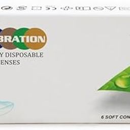 CELEBRATION Monthly Clear Contact Lenses | Pack Of 6 Pieces, Optical Power -2-picture-15