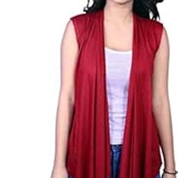 Kanchan World Women's Silk Henley Neck Shrug-picture-17