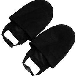 UJEAVETTE 3x1 Pair Sports Bowling Shoe Slider Cover & Elastic Strap - One Size Fits All- Sporting Goods- Team Sports- Bowling- Accessories-33