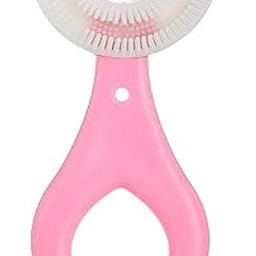 KEXES Soft Silicone 360 Degree U Shaped Toothbrush For Kid Baby Children Manual Teeth Whitening Toothbrush Infant Toothbrush For 1-6 Years (Multicolor)-14