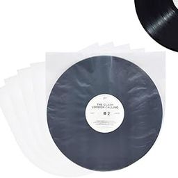 50pcs Vinyl Record Inner Sleeves, Transparent Protection Album Covers, LP Anti-Static Vinyl Record Sleeve Protection Bag for for 7Inch/ 10inch/ 12inch LP Albums-image-67