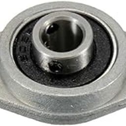 2pcs x 8mm Inner Diameter Zinc Alloy Pillow Block Flange Bearing KFL08-26