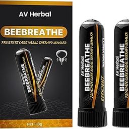 AV Herbal International BeeBreathe | Prostate Care Nasal Therapy Inhaler | Supports Urinary Function, Immunity, Energy & Prostate Health | Natural Support for Men's Vitality(Pack of 2)-13