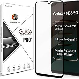 BATCHONE Premium Tempered Glass Screen Protector Compatible for Samsung Galaxy M36 5G/M36 (Black) with Edge to Edge Coverage and Easy Installation kit, Pack of 1-image-28