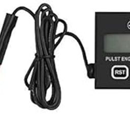 MASO Car Spark Plugs Engine Digital Tach Meter， Motorcycle Electronic Tachometer with Digital Display Timer Gauge， for Small Gasoline Engines（with Clip）-25