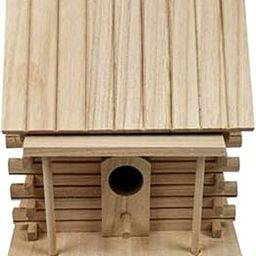 CALANDIS™ Wooden Bird House Warm Bird Breeding Box Cages Outdoor Nest Hut Pet Toys | Birdhouses | Bird & Wildlife Accessories | Yard, Garden & Outdoor Living-image-2