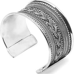 Jewellery for women Oxidised Silver Cuff Bracelet Bangle for Girls and Women-42