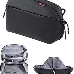 ULANZI Traker Tech Pouch Mini BP07, 2 L Origami Style Storage Bag Electronics Organizer | Splash Resistant Travel Accessory Handle Bag | Travel Friendly Gadgets Organizer Pouch, USB Cable Organizer-image-61