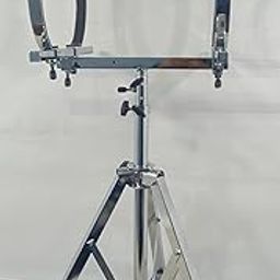STAR Foldable Adjustable With 3 Different Height Steel Stand Suitable for all Dholak/Dhol-picture-29