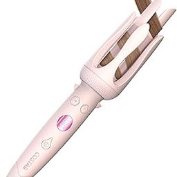 COSTAR Auto Hair Curler, 15S Fast Hair Curler, Auto Curling Iron with 10 Temperature, Auto Shut-Off, Anti-Tangle Rotating Curling Barrel for Women, Men Hair Styling (Pink)-10