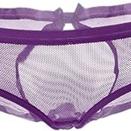 Women's Lace Thongs Bikini Lingerie Underwear Cotton Panties Purple | Clothing, Shoes & Accessories | Womens Clothing | Intimates & Sleep | Panties-22