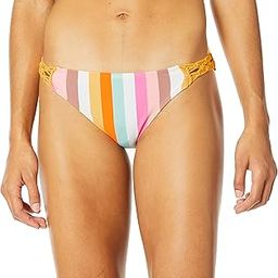 Women's Braided Tab Side Scoop Swim Bottom-image-35