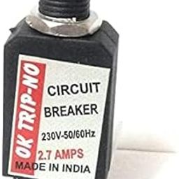 DESCTIDY Circuit Breaker - 2.7AMPS - Mixer Grinder Over Load Protector Switch - Mixer Load - Heavy Duty - Company May Vary (Pack of 1)-picture-1