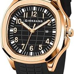 Modern Analog Watch with Textured dial and Sleek Silicon Strap for Men - GZ-50118-picture-53