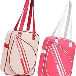 SAZ DEKOR® Badminton Racket Bag Minimalist Outdoor Sport Bag Gym Bag Tennis Racquet Bag Beige Yellow|Billiards Snooker Cue, Sporting Goods, Games, Billiards, Accessories, Cue Care & Tip Tools|-picture-14