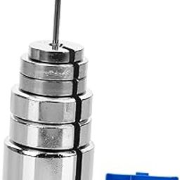 HOMOCONO Experiment Weights 350g Steel Slotted Mass Weights Set Hanger for Lab Use and Practical-image-90