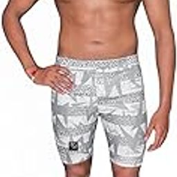 Printed Men’s Swimming Jammer I Trunk I Shorts | Swimwear | Beachwear (38, 1) Grey-image-39